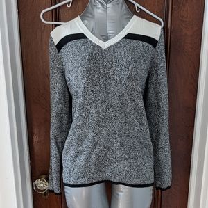 Karen Scott Cable Knit Sweater